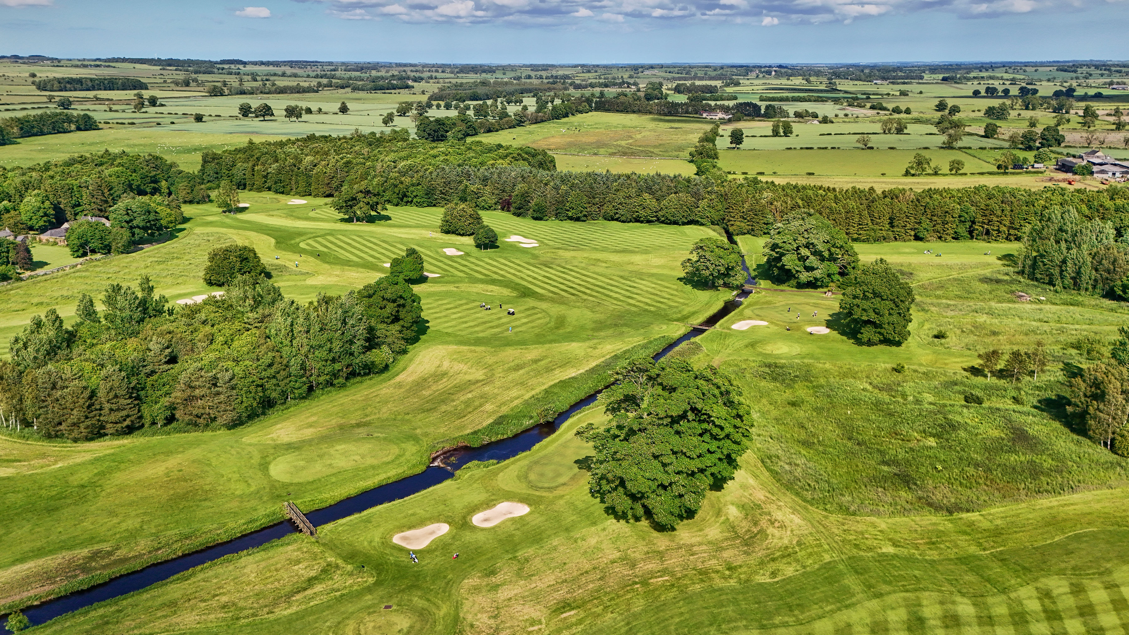 18 Holes of Championship Golf - Matfen Hall Hotel