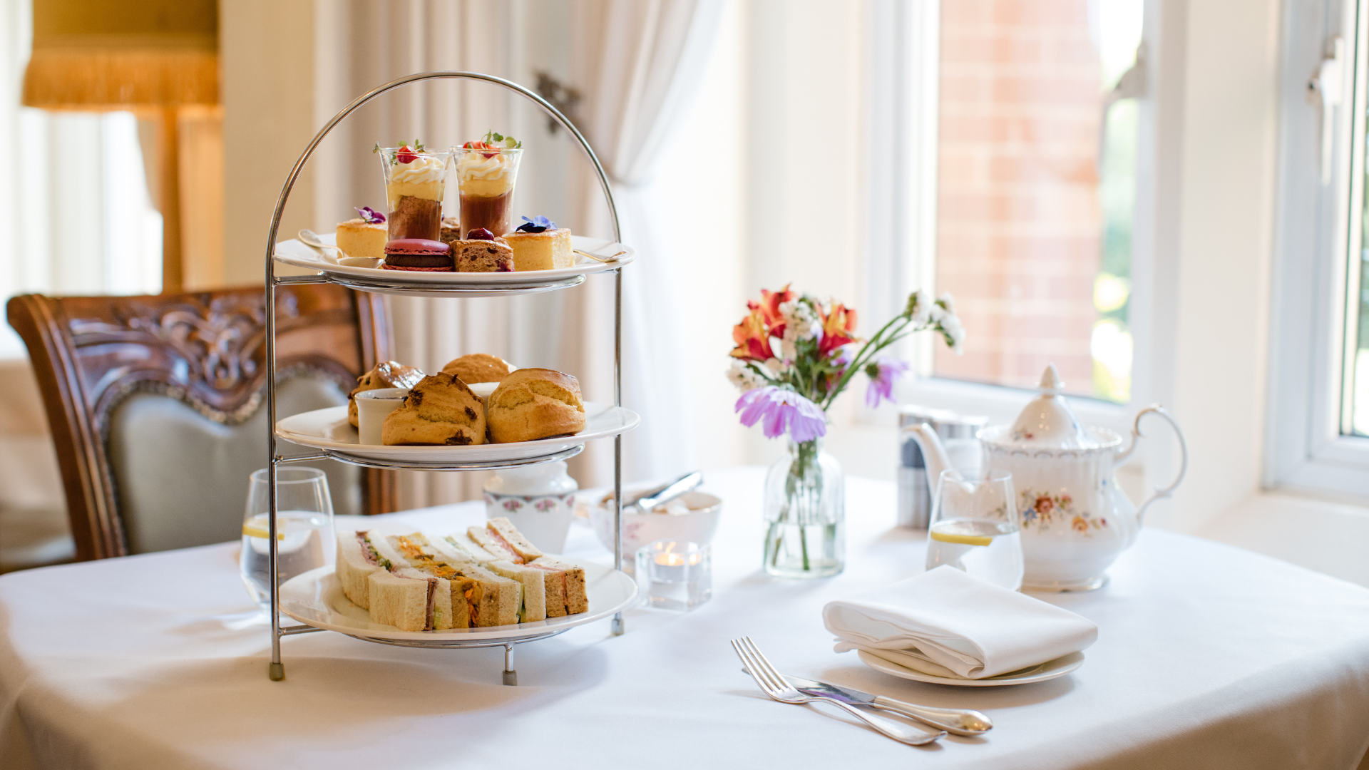 Traditional Afternoon Tea - Berwick Lodge