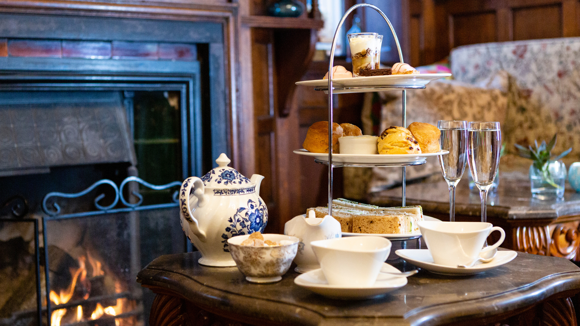 Champagne Afternoon Tea - Berwick Lodge